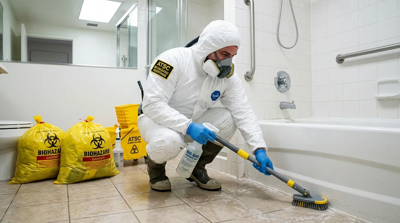 Decontamination equipment deployed for Blood Cleanup in Agua Caliente